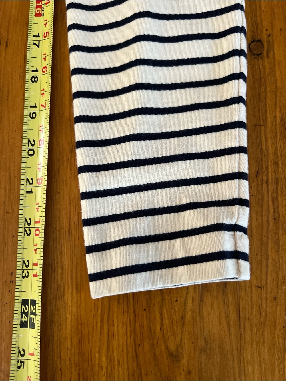 J. Crew Breton Style Strip Jersey Tee - Picture 9 of 9